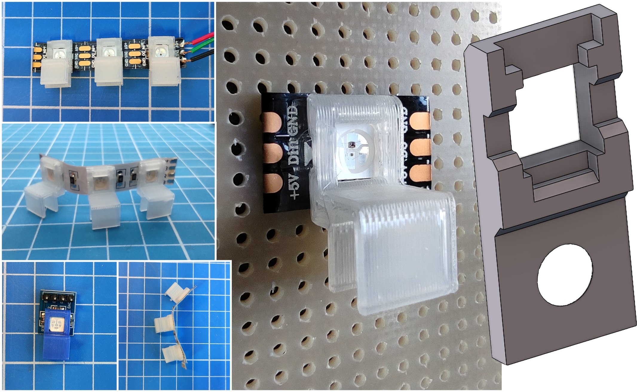 LED SMD5050 clamp M3