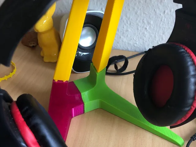 Headphone Stand for  smaller printers