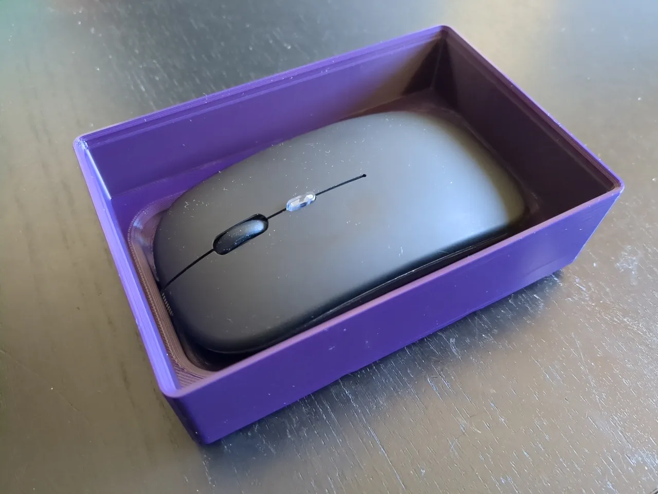 Stackable Gridfinity Wireless Mouse Holder by doragasu | Download free ...