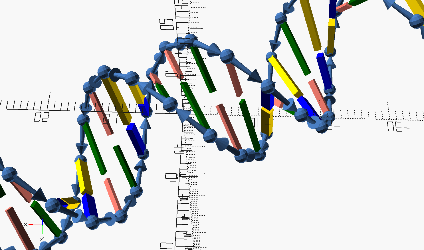 Miniatura 12 do modelo 3D DNA Model