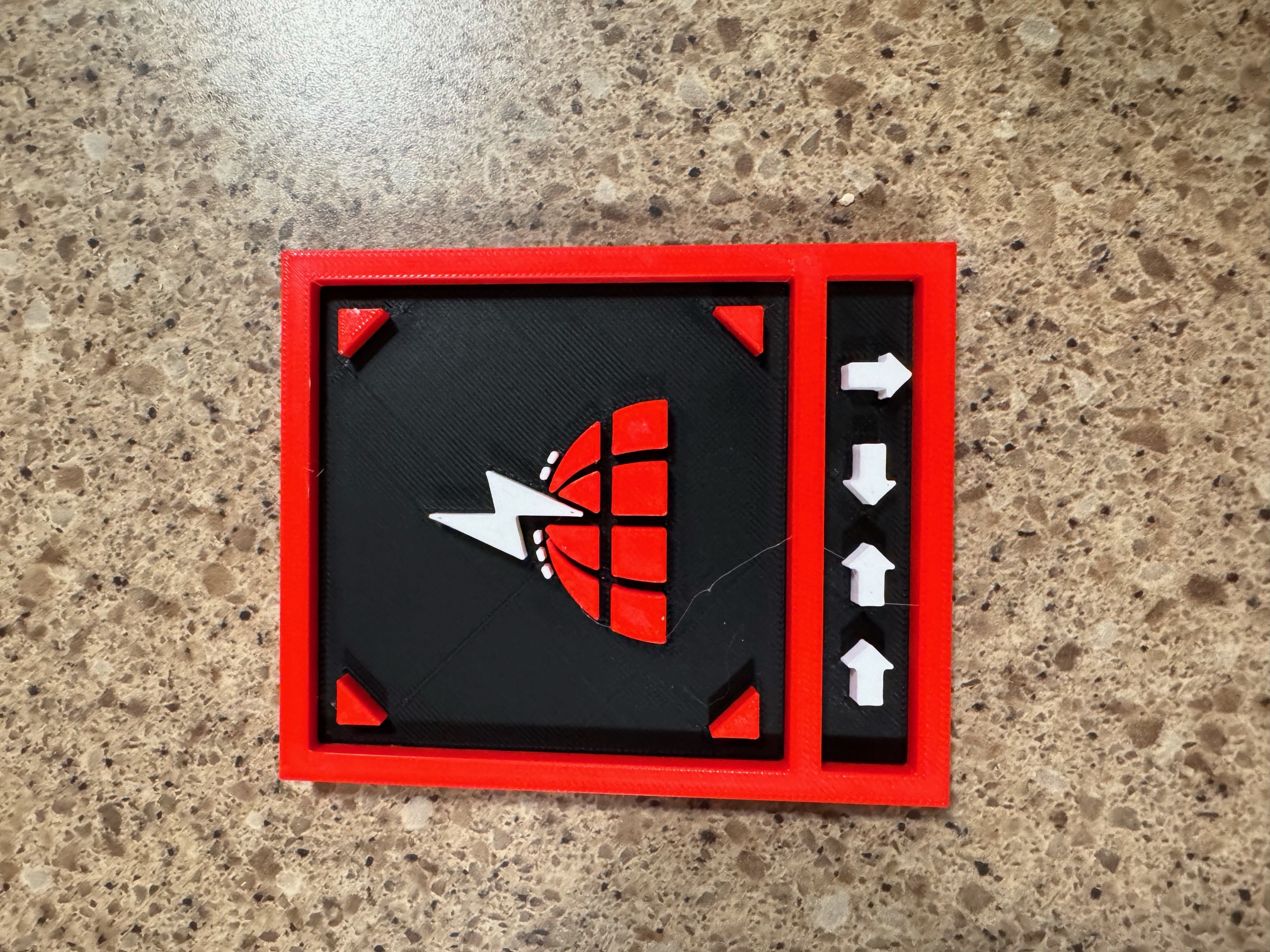 Helldivers 2 Orbital EMS Strike Plaque