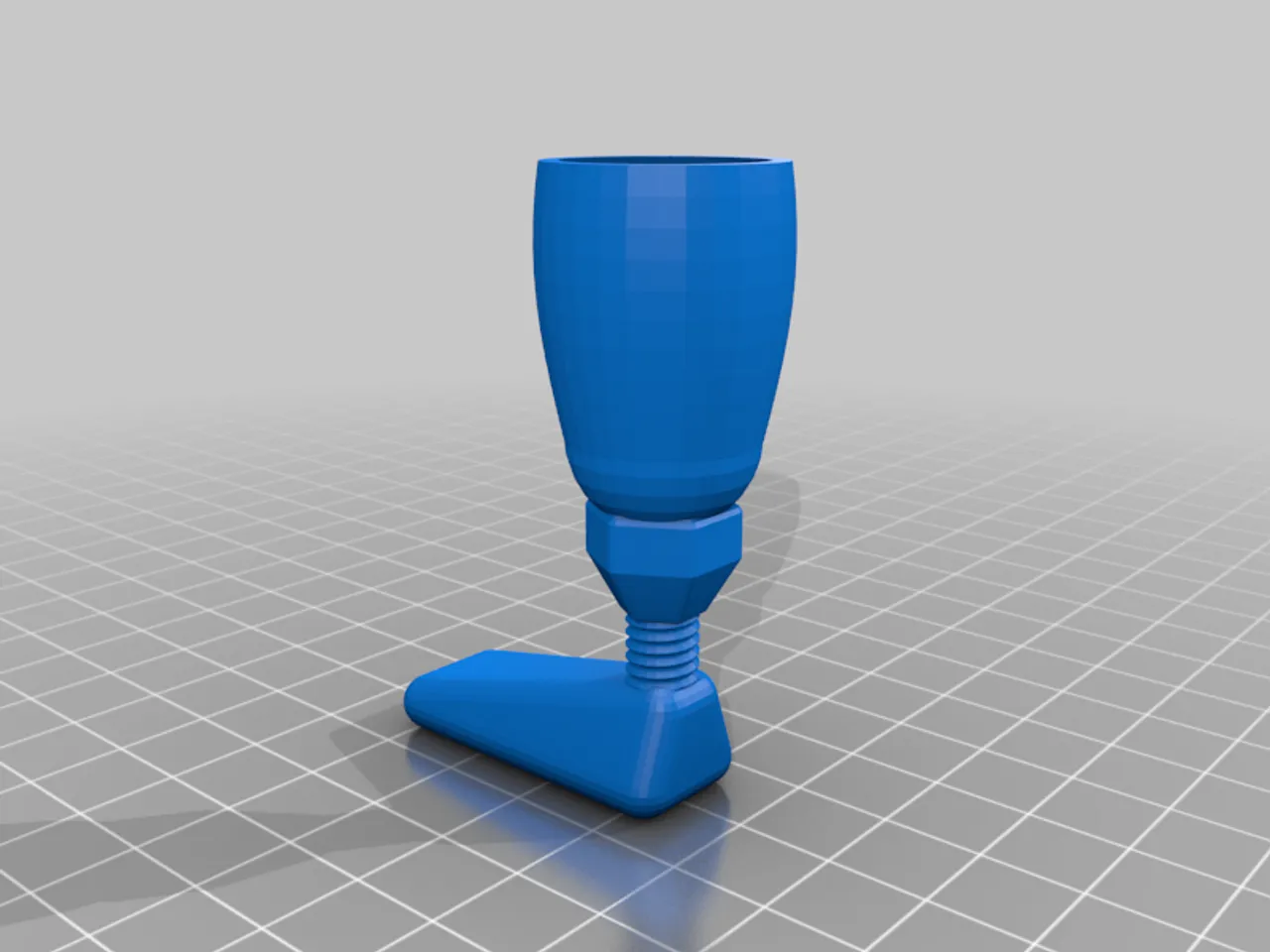 Prosthetic Leg for 30cm Doll by gringer | Download free STL model ...