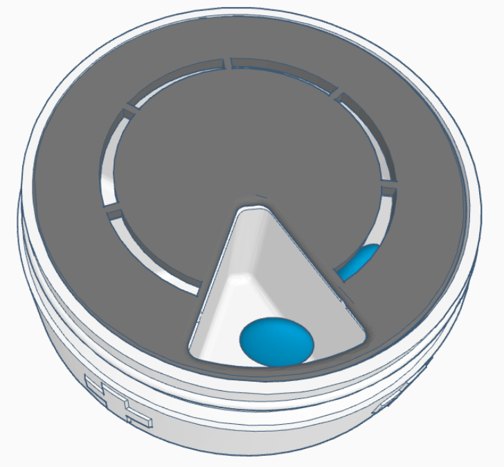 Alternative pill cover for Compact Travel Pill Box 7 Day
