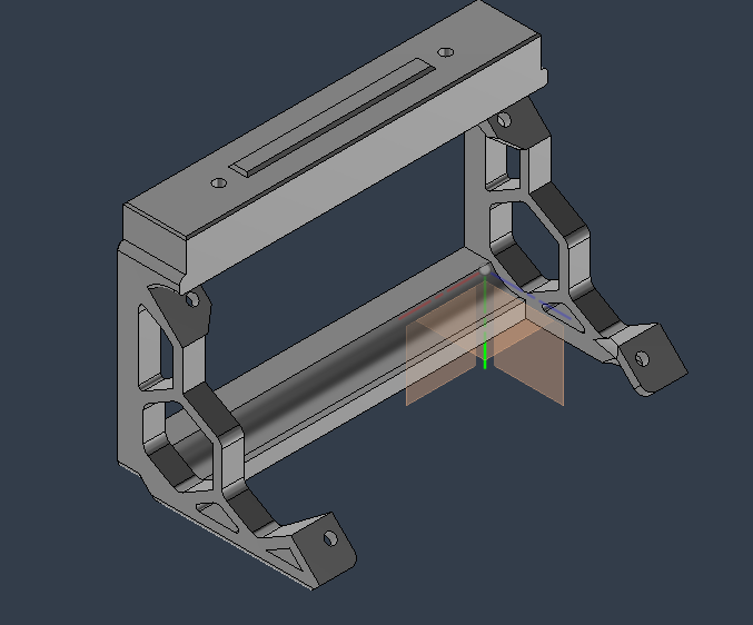 PiTFT50 mount for Clicky-Clack Door Mod