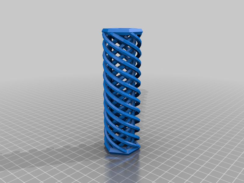 Double Helix Spring (parametric)