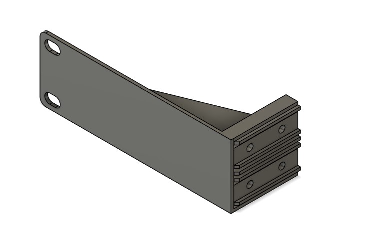 ESRack - Mounting Brackets by EvilProphet | Download free STL model ...