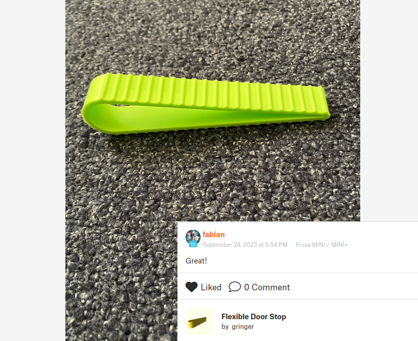 Flexible Door Stop