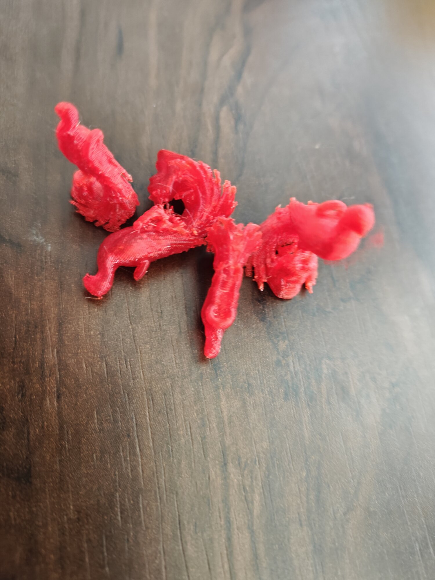 Phoenix Earring Charm — perched firebird (mirrored pair)