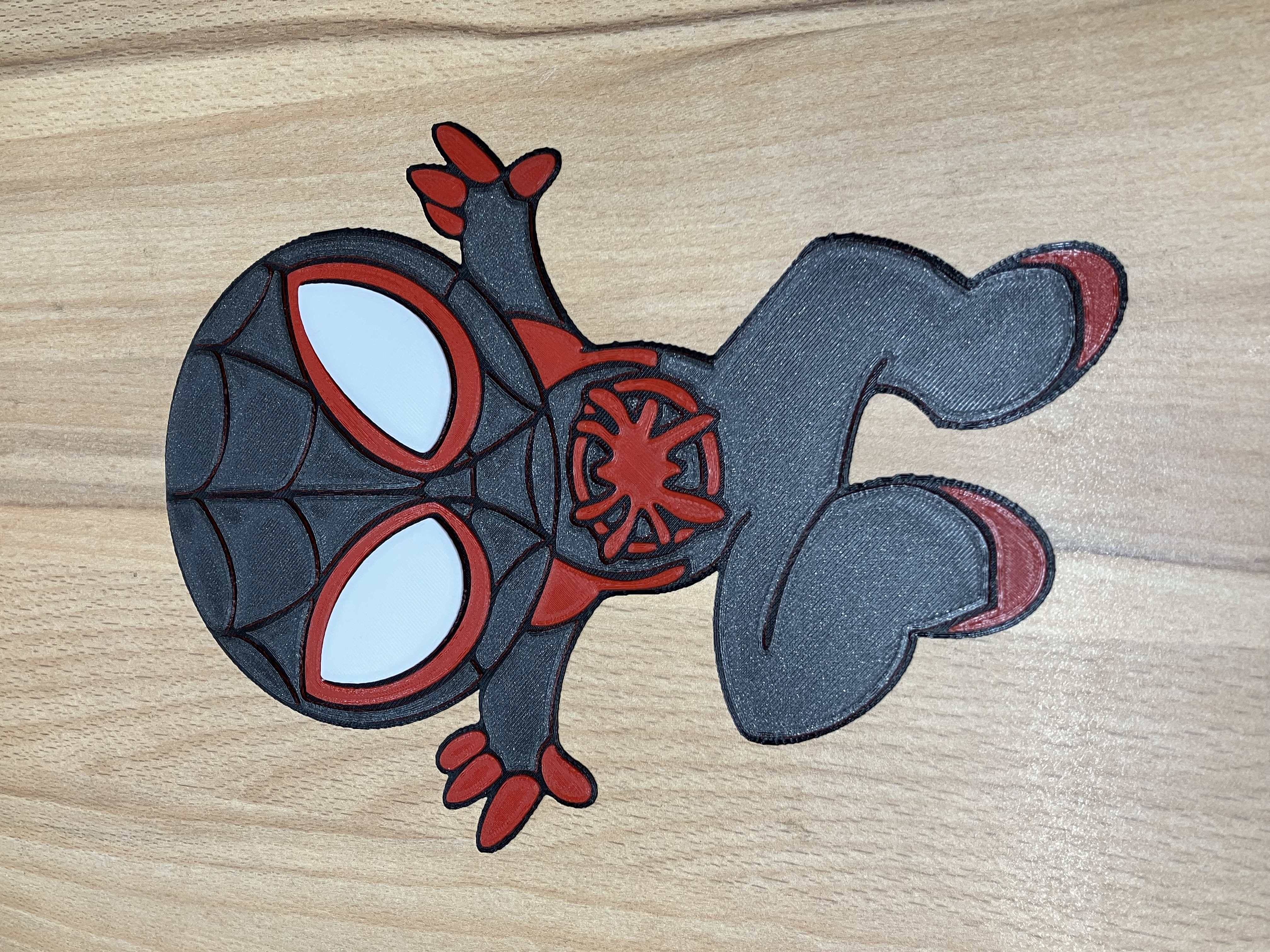 Spin (Spiderman Miles Moralis) Wall Art