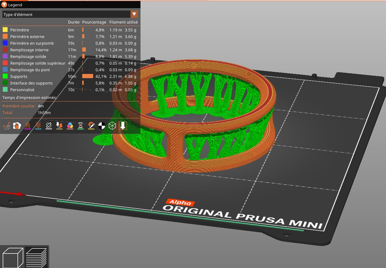 Miniatura 2 do modelo 3D Stand for sphere