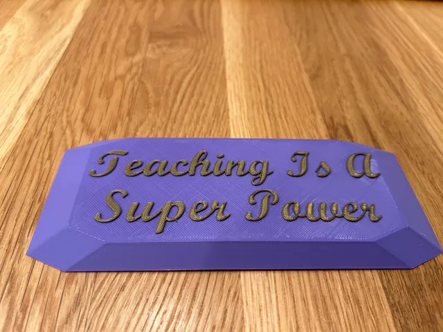 Teaching Is A Super Power! The gift for a heroic teacher!