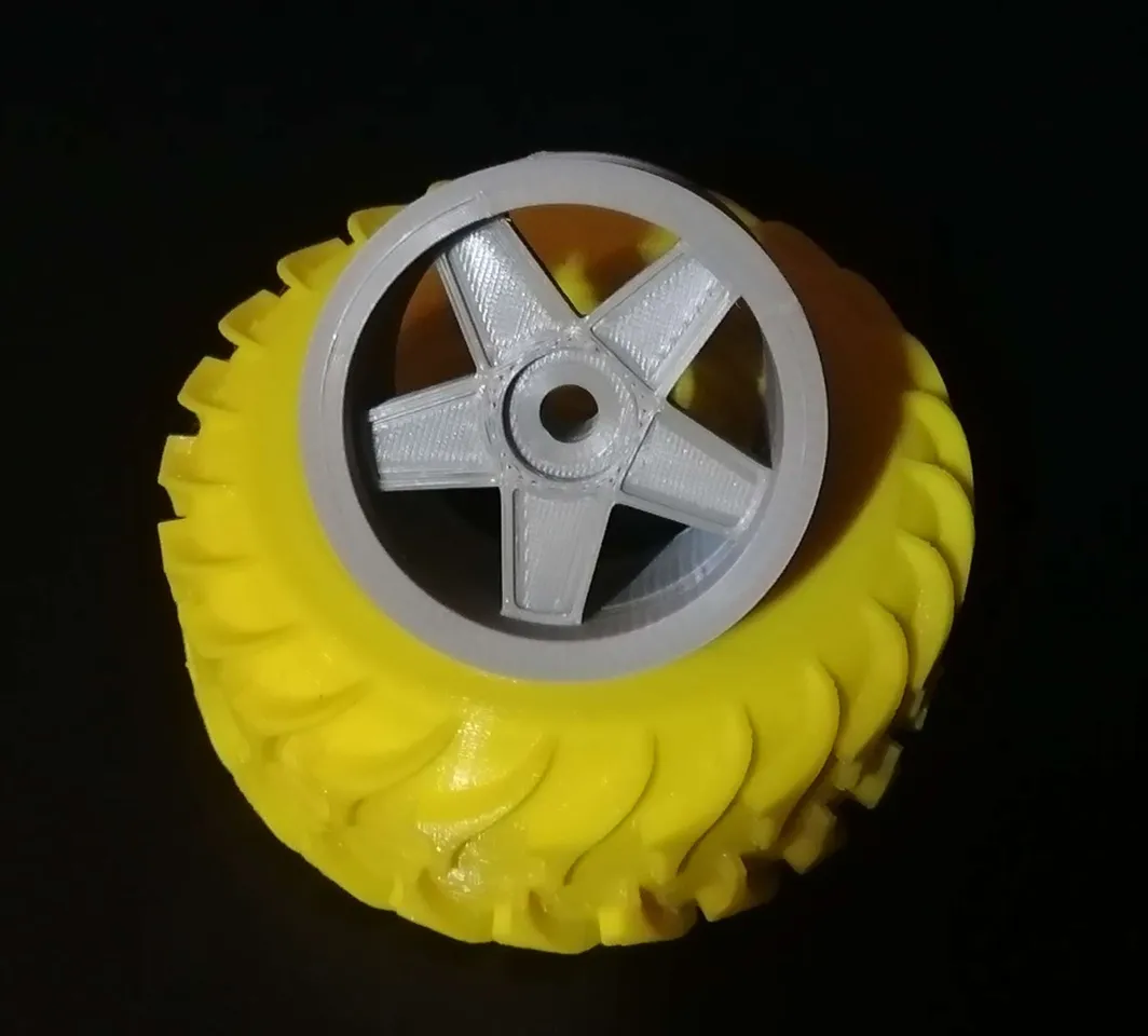Rim for Off-Road Tire by dandy467 | Download free STL model ...