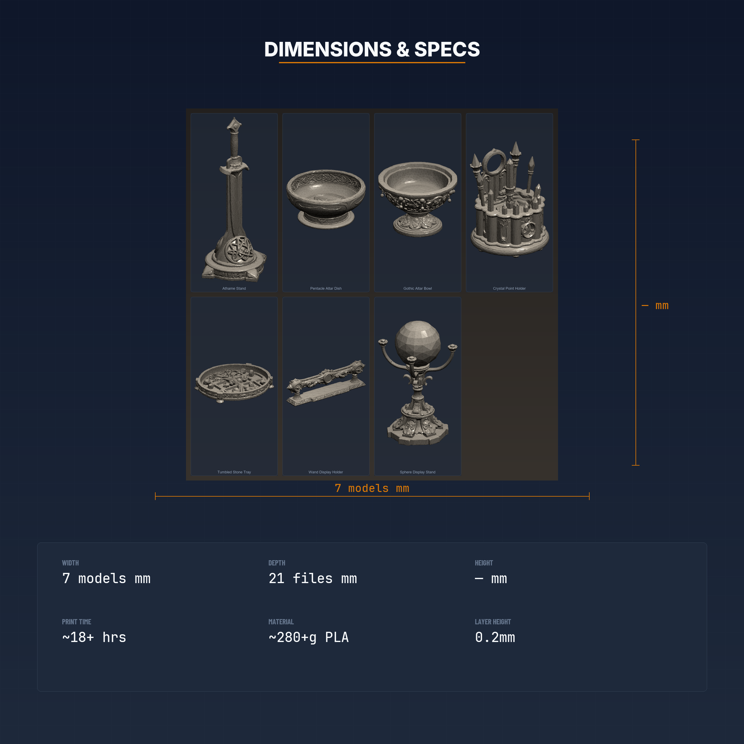 Complete Altar Tools Collection - 7-Model STL Bundle — miniatura 4