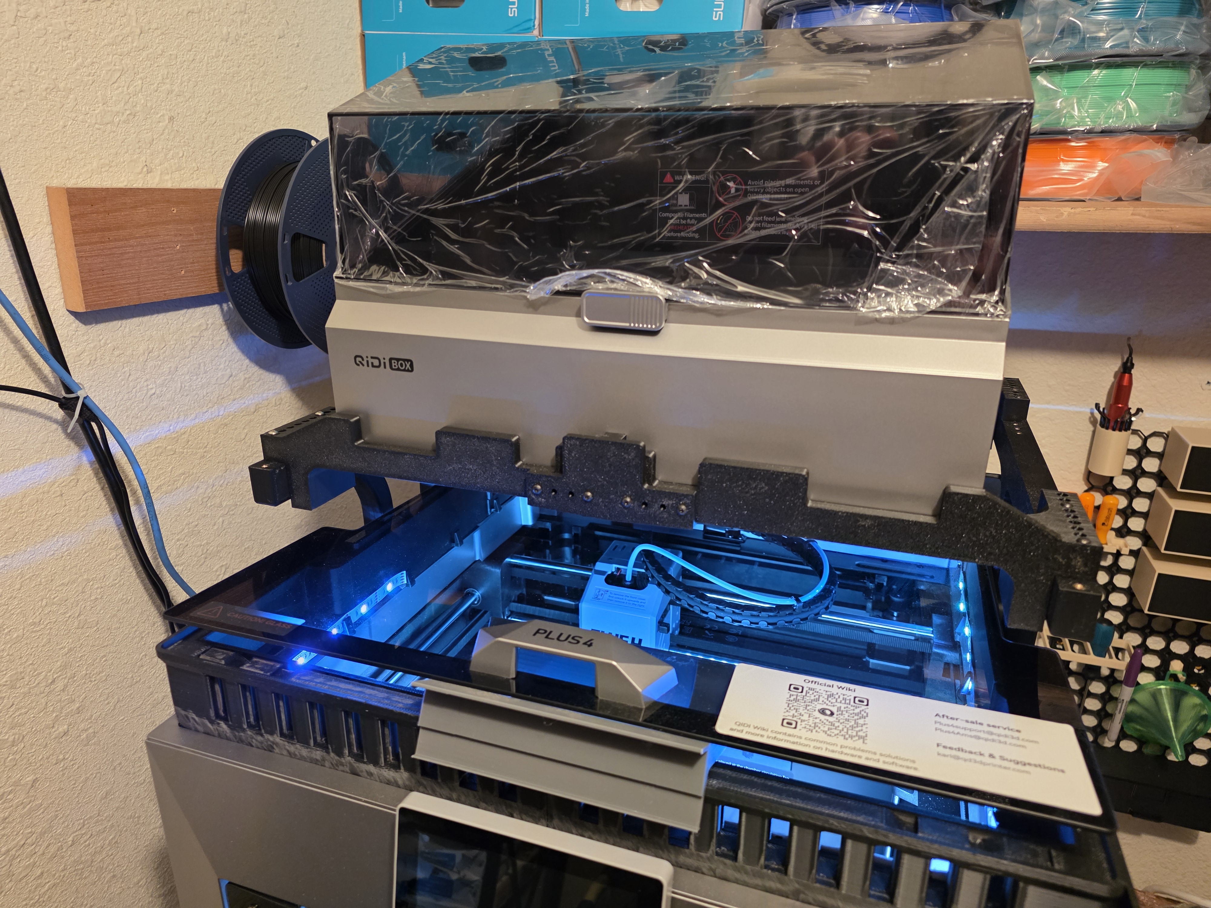 Miniatura 3 do modelo 3D Qidi Plus 4 Box Riser
