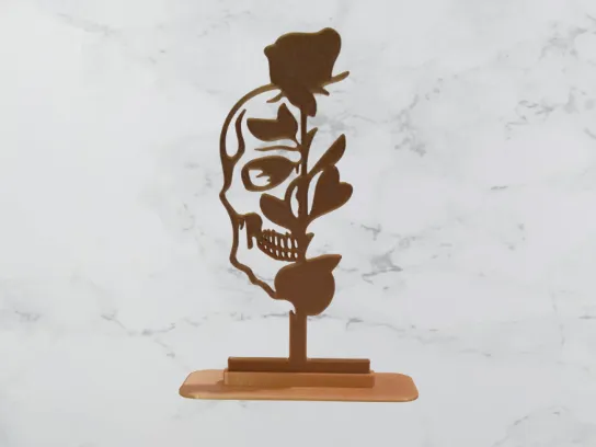 Skull - Flower