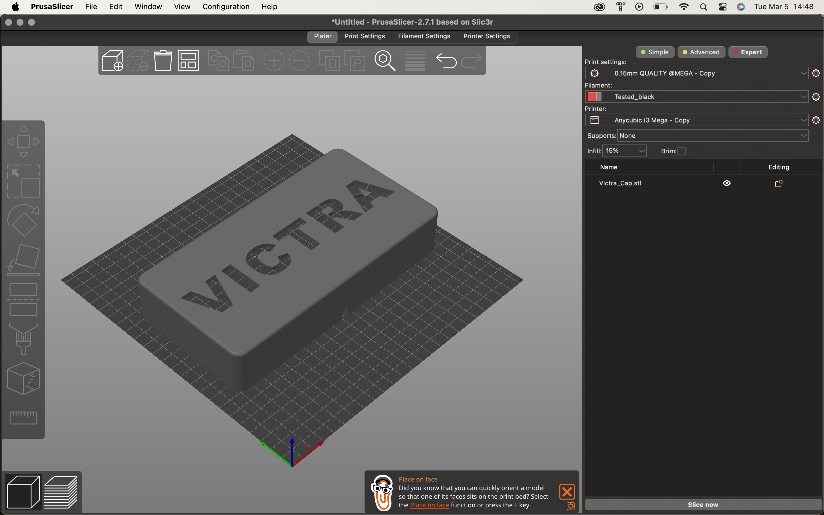 Victra backlight
