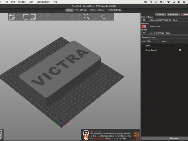 Victra backlight