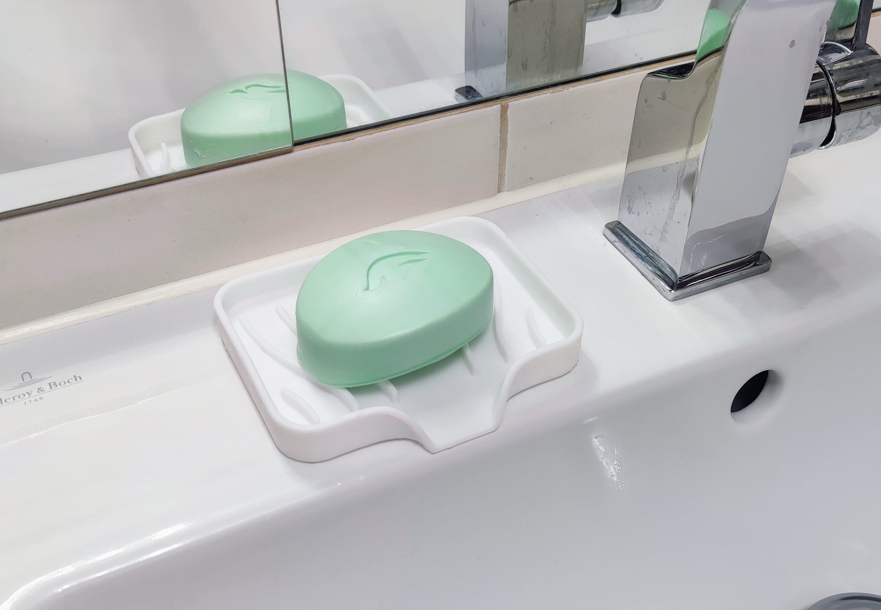 Soap dish, Sponge dryer with drainer. by Lolcio Download free STL