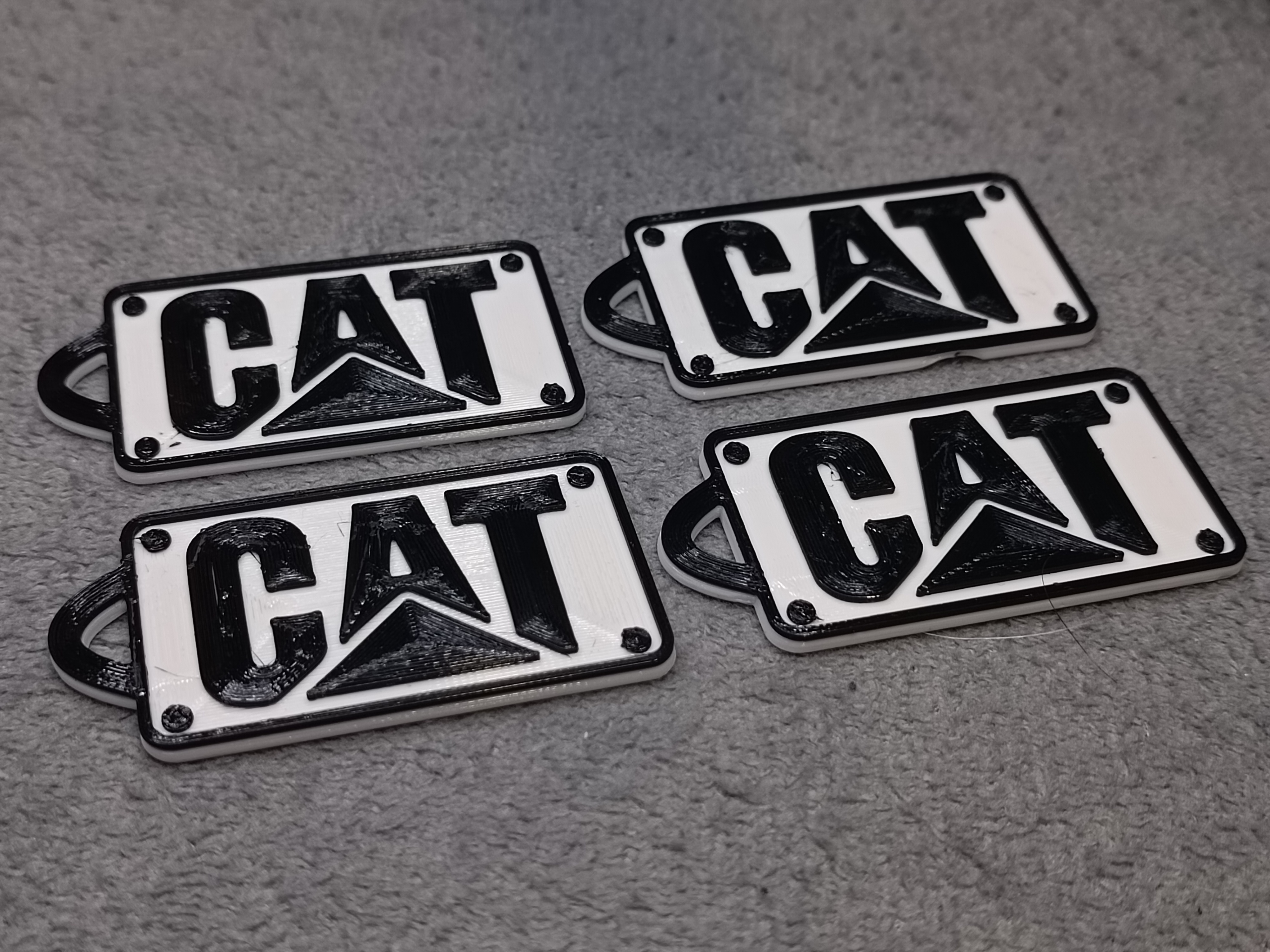 Caterpillar Keychain