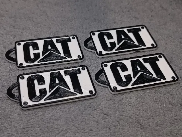 Caterpillar Keychain