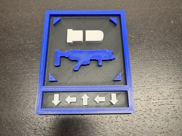 Helldivers 2 Grenade Launcher Plaque