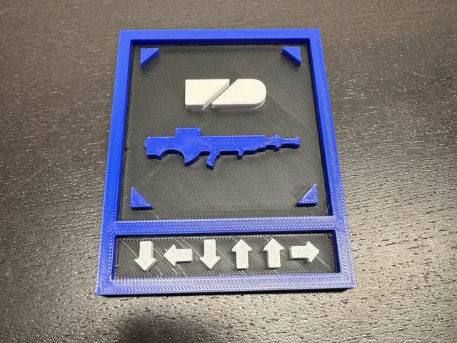 Helldivers 2 Autocannon Plaque