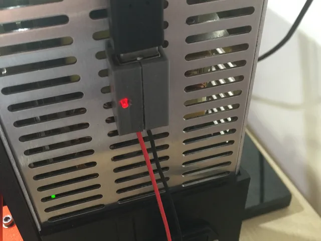 Holder for 12V to 5V USB Buck Converter
