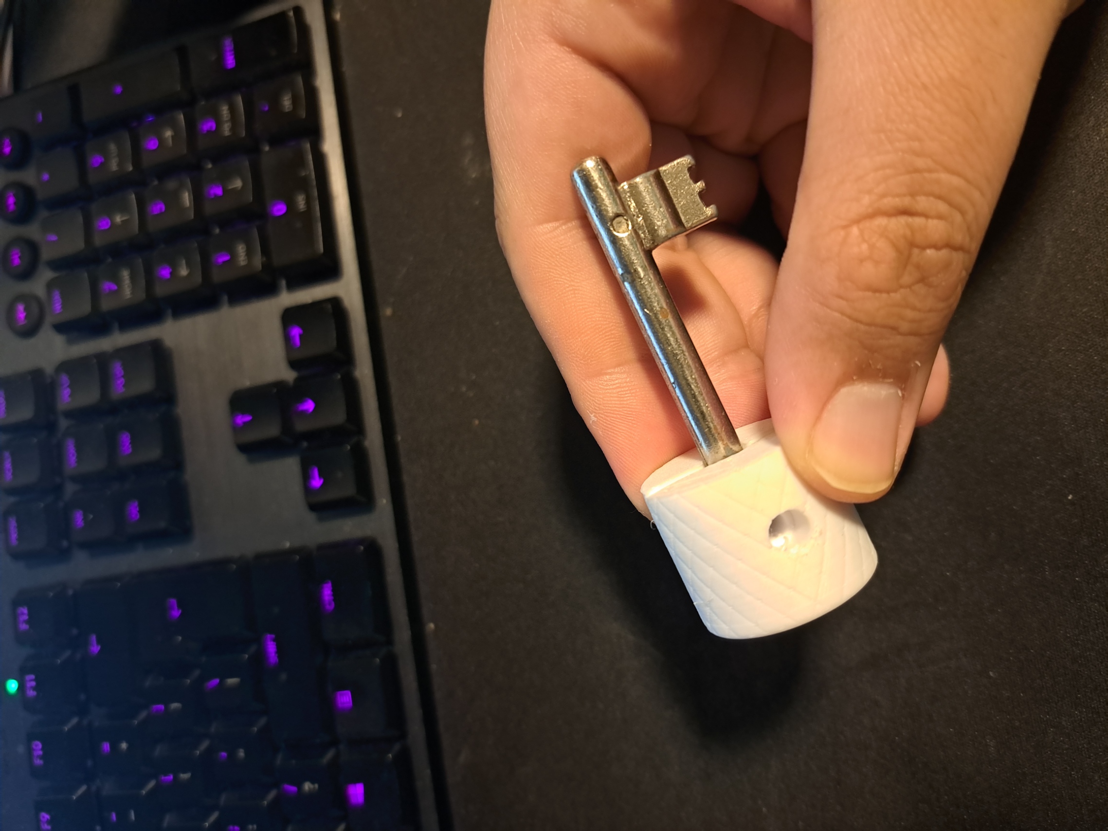 Generic Door Key Knob Attachment
