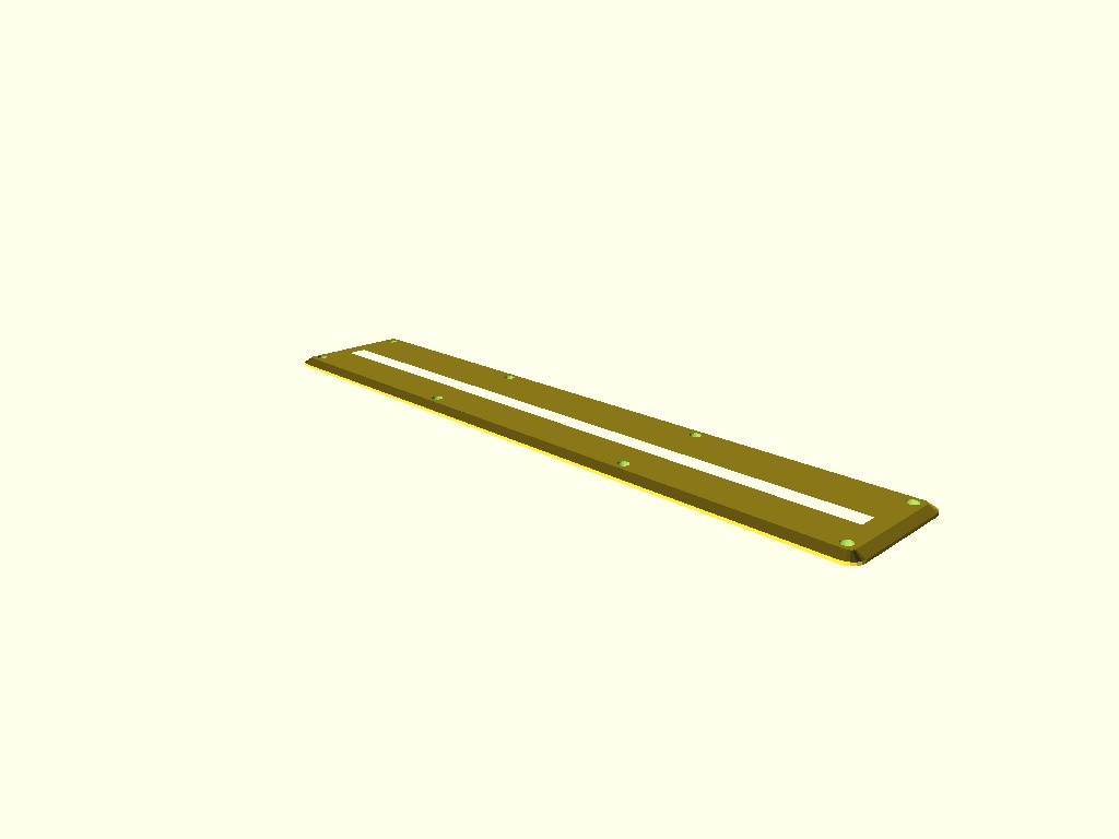 Miniatura 2 do modelo 3D Table saw insert (Ozito)