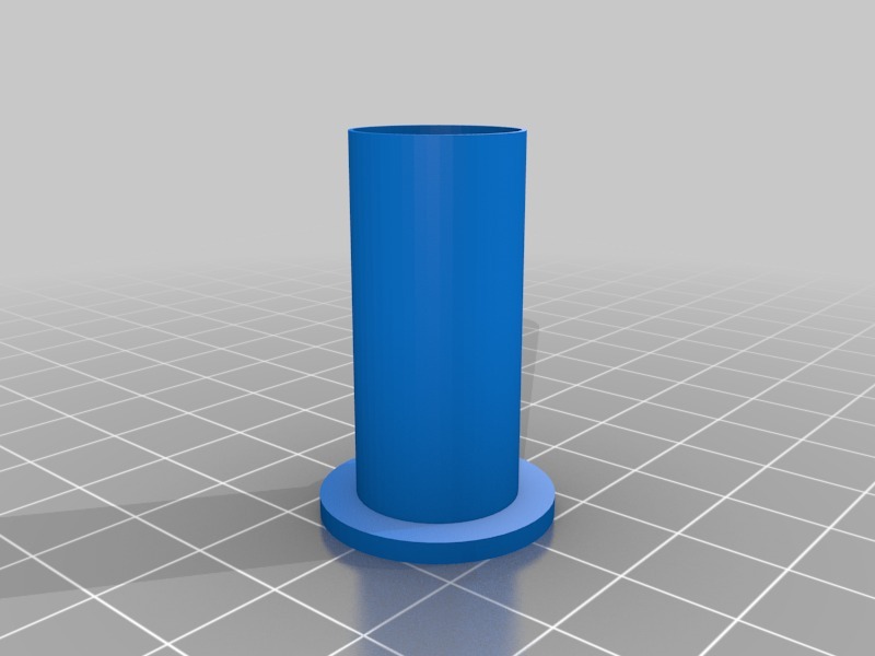 Miniatura 2 do modelo 3D Gate hinge adapter