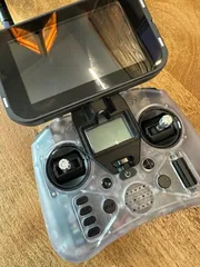 Radiomaster Pocket screen mount for Emax Transporter 2 FPV drone goggle monitor