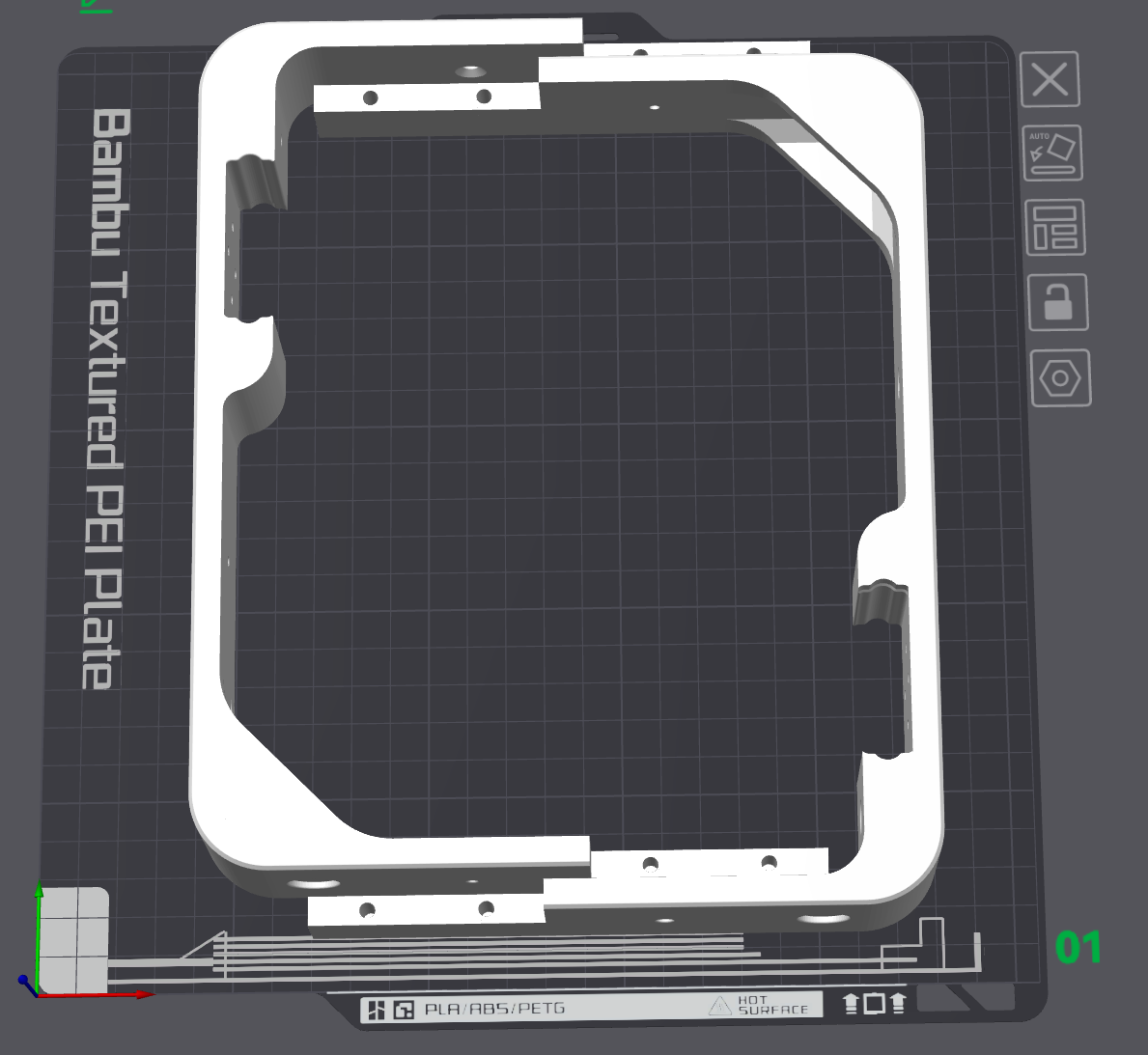 Modular Filament Drawer System - Split Frame
