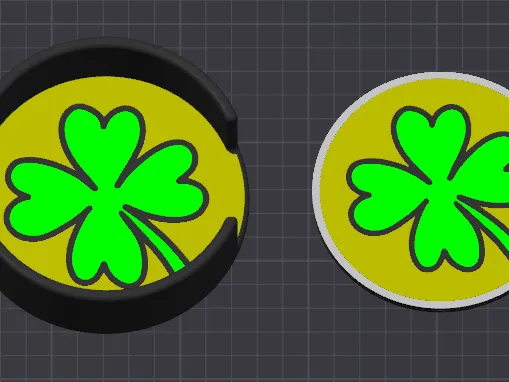 St. Patrick's Day coaster set