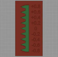 Corner Routing Template (1.5 inch) by JD Makes | Download free STL ...