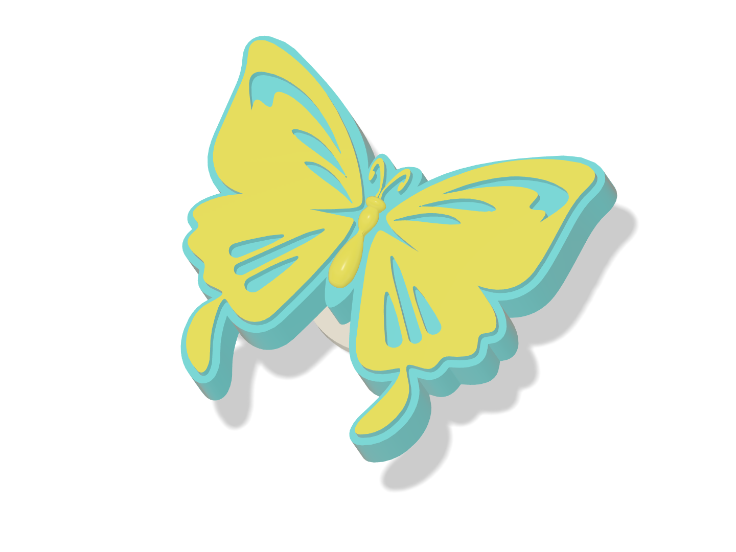 Lapel Pins - The Butterfly - Crocs Clogs Compatible Charms
