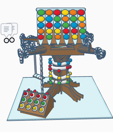 Miniatura 3 do modelo 3D Gingerbread Tree House