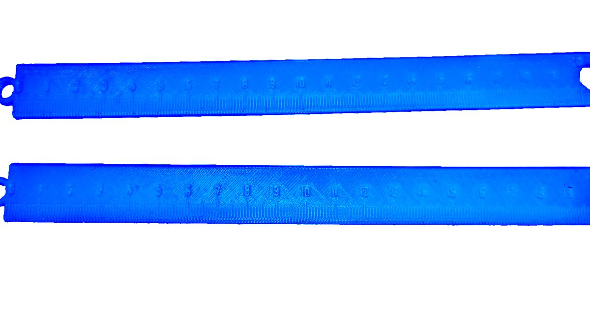 Regla Extensible 20cm (extendable ruler) by Nahumfg | Download free STL ...