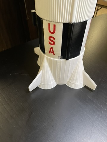 Estes Saturn V Replacement Base