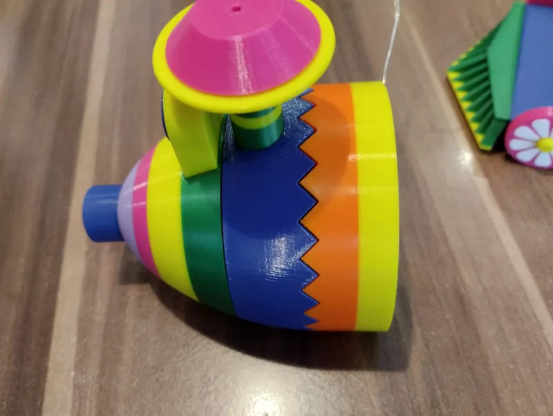 Easter train by SD product | Download free STL model | Printables.com