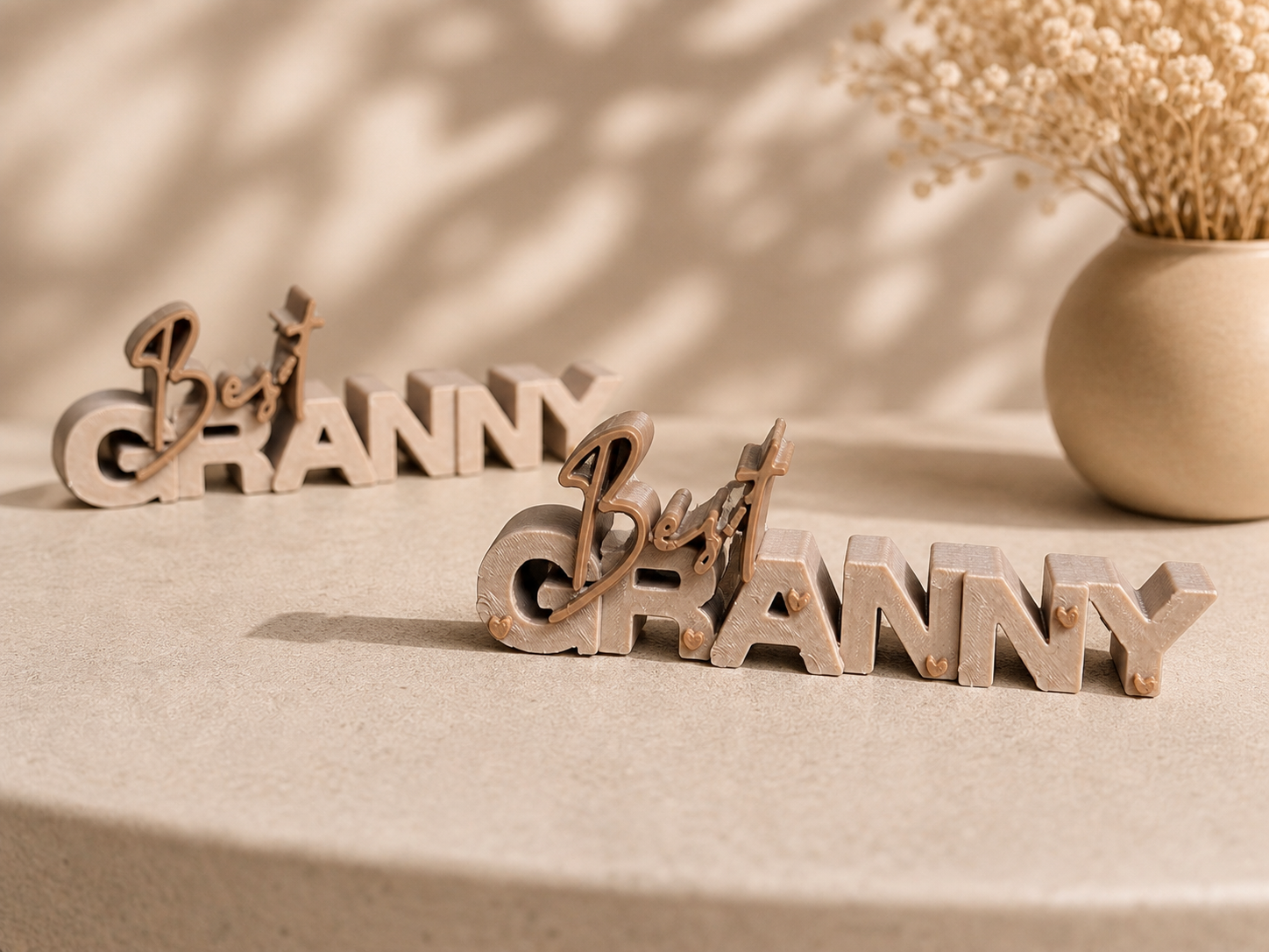 Best Granny – 3D Text Sign (2 Versions)