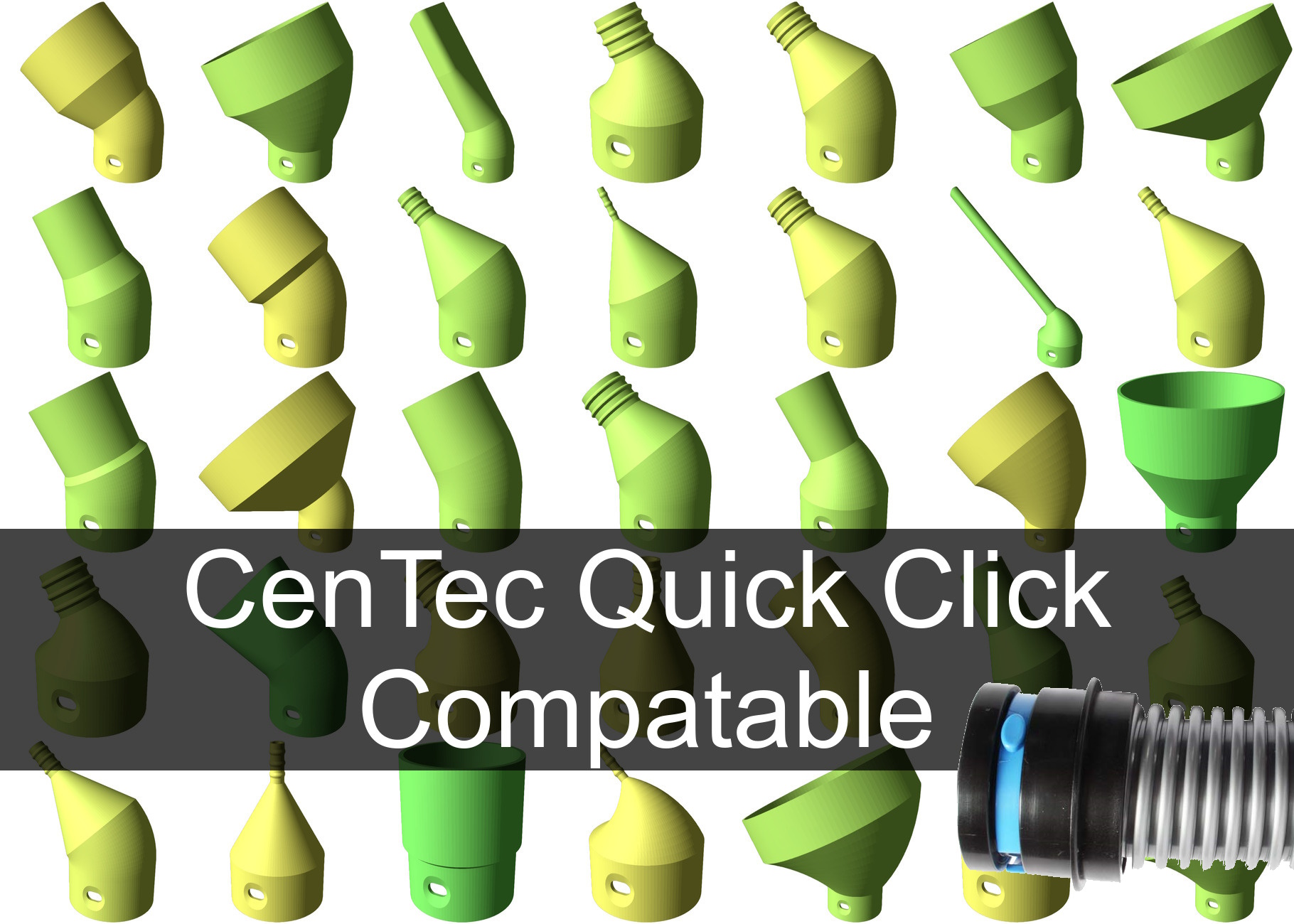 Cen-Tec Quick Click Compatible by Max | Download free STL model ...