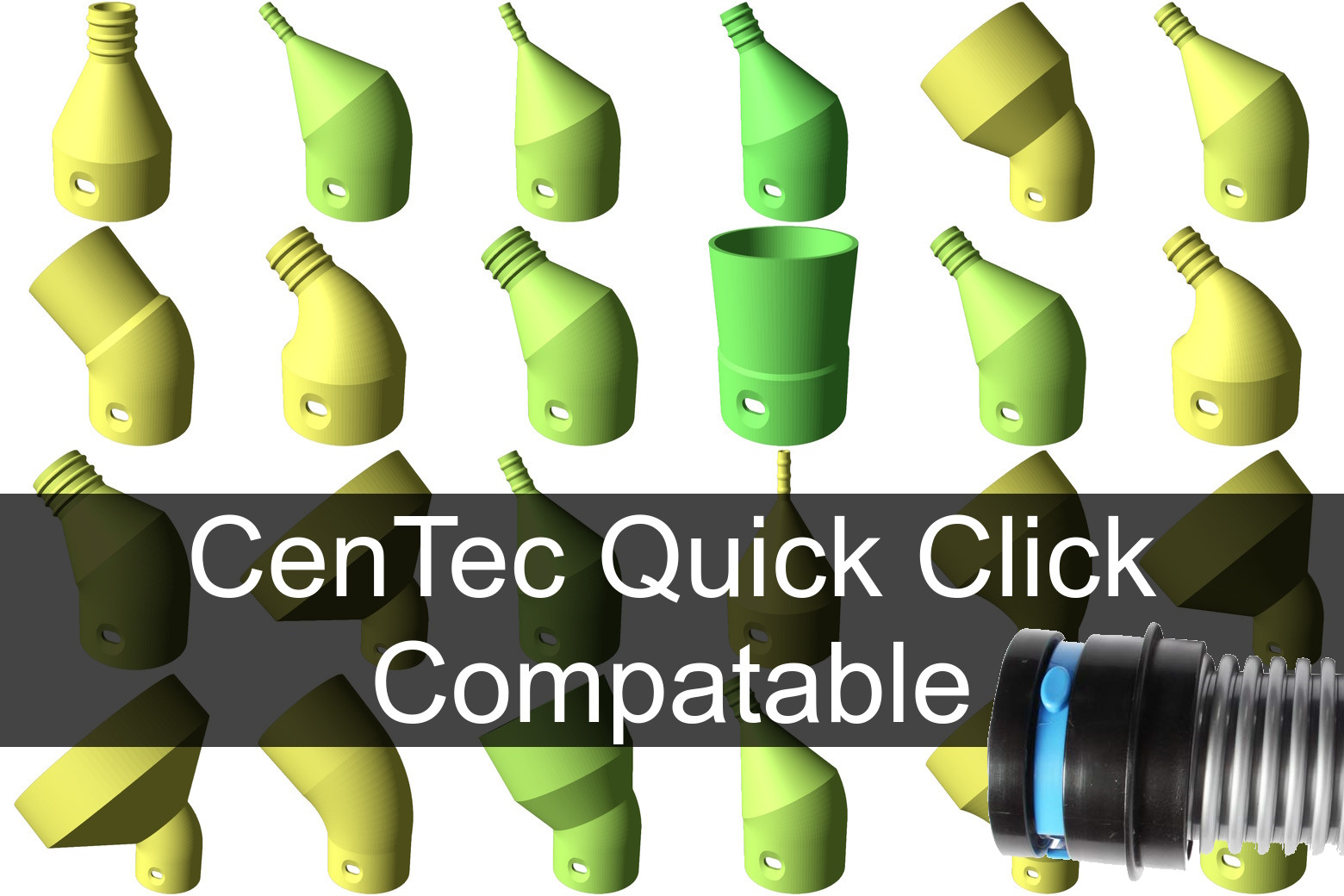 Cen-Tec Quick Click Compatible by Max | Download free STL model ...