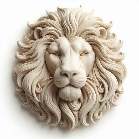 Lion Head-Hueforge