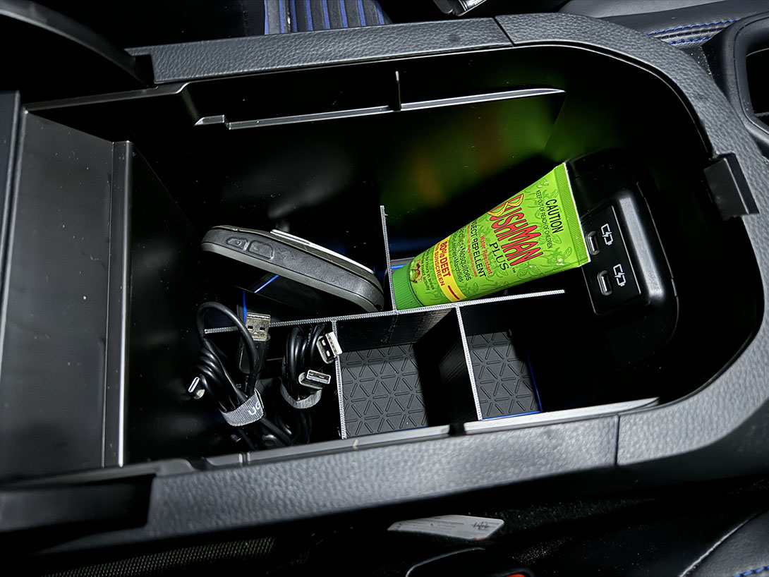 RAV4 Console Storage Divider