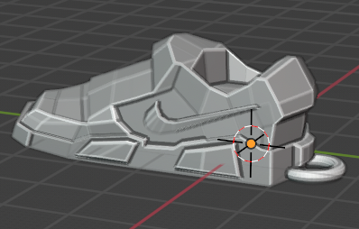 LowPoly Cryptokicks keychain — thumbnail 2