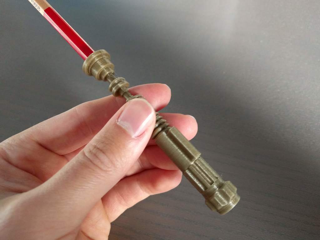 StarWars Lightsaber "Pencil Top" v2.0