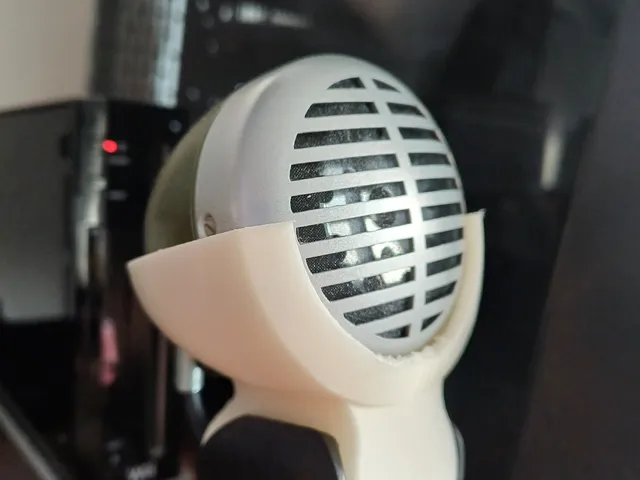 Microphoneholder/mount for Shure 520DX