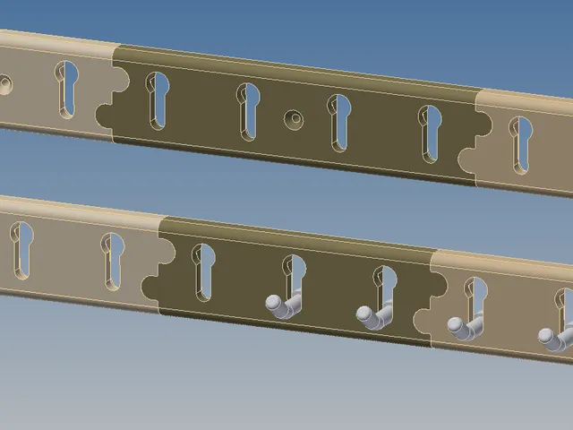 Variabilní nástěnný věšák (Variable wall mount hook)