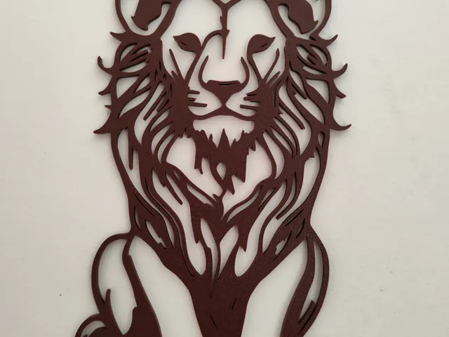 Wallart  Lion