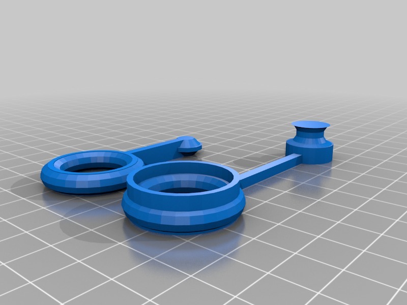 Miniatura 6 do modelo 3D Double-pendulum Finger Spinner